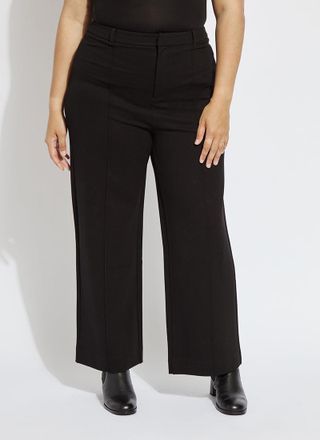 Lyss&eacute; Nadia Zip Front Ponte Trouser Curvy