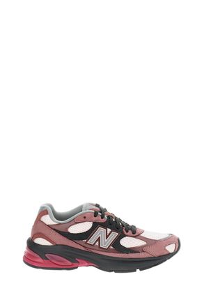 New Balance Mesh and Nubuck Layered Sneakers with ABZORB Technology