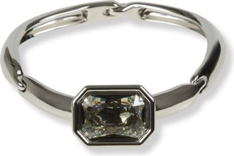Lanvin Accessoires, Dames, Grijs, M, Ring met kettingschakel