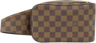 Louis Vuitton Pre-owned Belt Bags, female, Brown, Size: ONE SIZE Pre-owned Damier Shoulder Bag