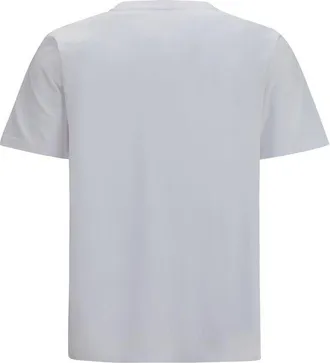 Off-white Logo-Embroidered Cotton T-Shirt - White