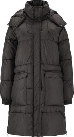Whistler Amatos Puffer Jacket Mantel f&uuml;r Damen | grau/schwarz
