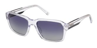 Timberland TB9343 Polarized 26D Mens Sunglasses Clear Size 57