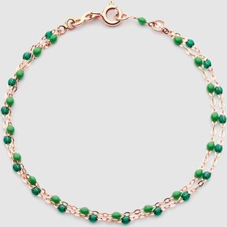 Gigi Clozeau Bracelet Double Résine Or, Exclusivité