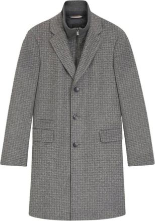 HUGO BOSS Hombre, Abrigos, Gris, Talla: M