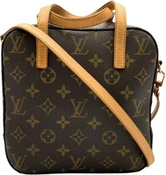 Louis Vuitton Pre-owned Monogram Canvas Crossbody Bag - Dames - Vintage Schoudertas - Bruin - ONE Size - Vintage