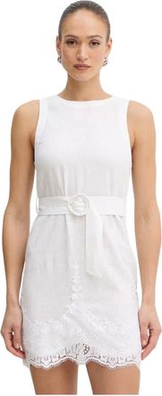 Twinset Donna, Abiti, Bianco, L, new