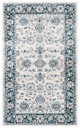 Safavieh Alfombra beige/azul marino 122 x 183 cm