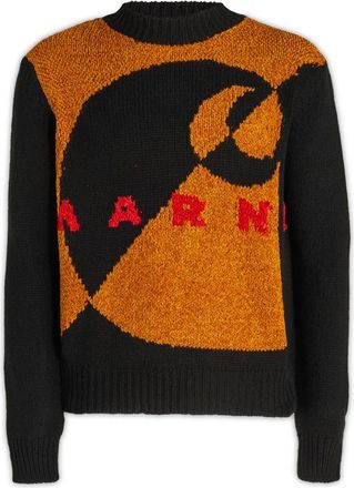 Marni Dames, Truien, Veelkleurig, Maat: XS Wol