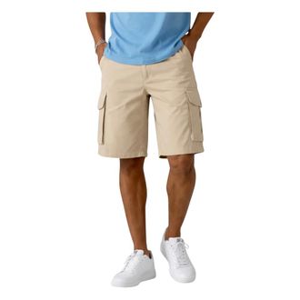 Guess Casual Shorts, male, Beige, Size: W32 Cargo Shorts