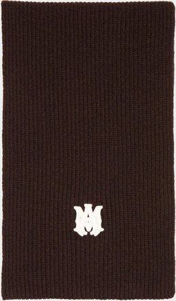 Amiri Men & apos;s MA Ribbed Wool Scarf