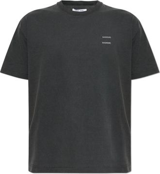 Sams&oslash;e & Sams&oslash;e Sajoel T-shirt - Heren - T-shirts - Zwart - XL - Katoen - Tops
