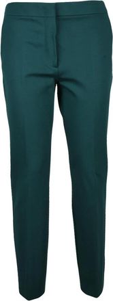 Max Mara Chino broeken - Dames - Chinos - Groen - S - Broeken
