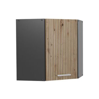 Vicco Mobile angolare da cucina R-Line, Rovere artigianale, 57 cm