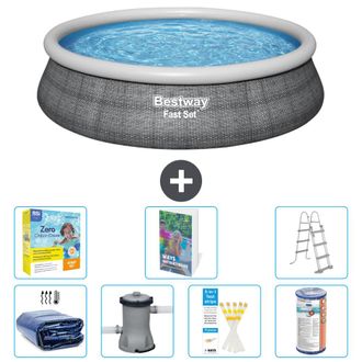 Bestway Piscina Bestway Fast Set Redonda - 457x107 Cm - 8-piezas S398