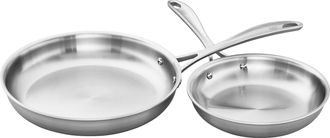 Zwilling Spirit 3-ply 2-pc Stainless Steel Fry Pan Set