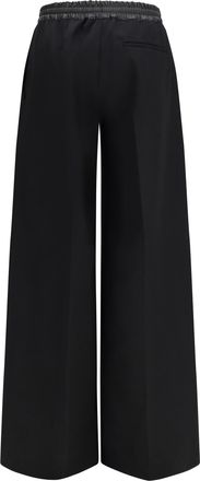 Alaia Womens Trousers Virgin Wool Black
