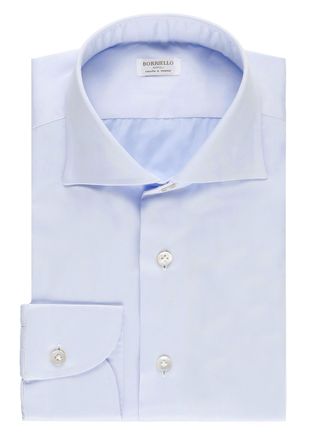 Borriello Light Blue Classic Collar Shirt