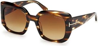 Tom Ford Sunglasses, female, Brown, 52 MM, Carla-02