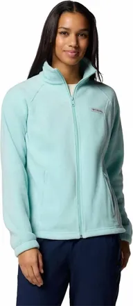 Columbia Benton Springs Full Zip Fleece Jacket In Spray
