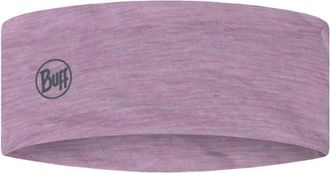 Buff Merino Lightweight Headband Stirnband - Unisex | rosa