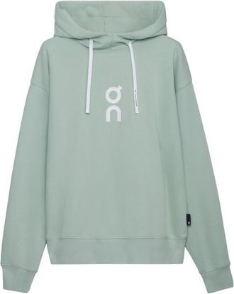 On Club Hoodie Pullover f&uuml;r Damen | t&uuml;rkis/grau