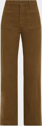 Frame Denim The Refined Cotton Twill Jeans