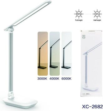 Trade Shop Trade Shop - Lampada Led Recaricabile De Scrivania Touch Brample Dt-2682