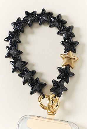 Anthropologie Louvini Paris Petit Etoile Phone Chain