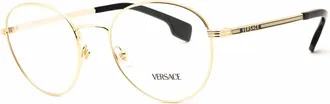 Versace Demo Round Mens Eyeglasses VE1279 1002 53