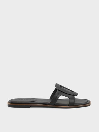 Charles & Keith Easley Cut-Out Slide Sandals