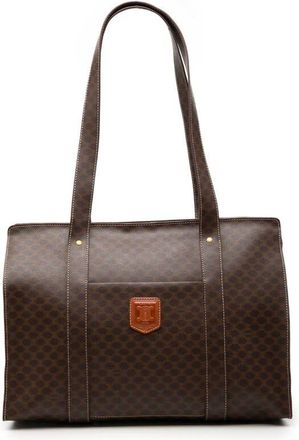 Celine Pre-owned Celine Macadam Coated Canvas Tote Ladies IJBH19DNETT66BPC