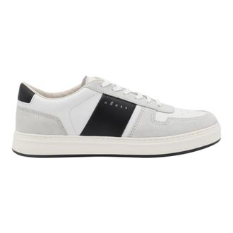 Hogan Sneakers, male, White, Size: 11 US White Sneakers with Suede Details