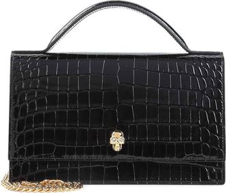Alexander McQueen Th Medium Skull Clutch
