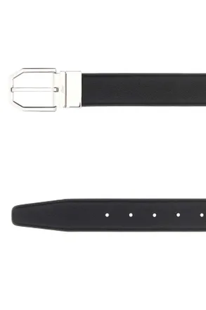Brioni Leather Belt - Black