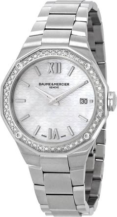 Baume & Mercier Riviera Quartz Diamond Ladies Watch M0A10662