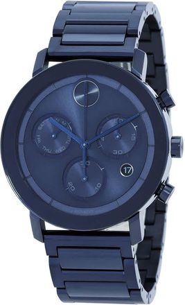 Movado Bold Evolution Chronograph Quartz Blue Dial Mens Watch 3600812