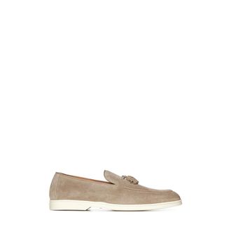 Doucal's Loafers, male, Beige, 7 1/2 UK, Suede Tassel Loafer Sand Shoes