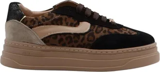 Janet & Janet Sneakers 1050 Tennis Platform - - Shoes - Donna - Marrone - 38 EU
