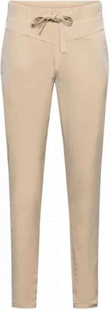 &Co Woman Broeken, Dames, Beige, 2Xl, Katoen, Joggingbroek voor heren, comfortabel en stijlvol