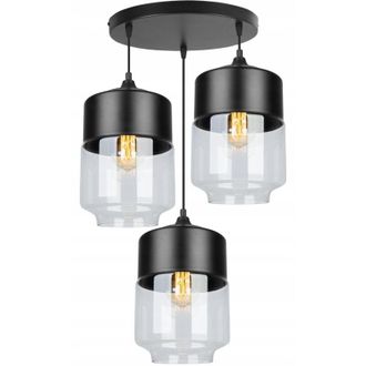 OEM L&aacute;mpara De Techo Colgante, Plaf&oacute;n De Cristal, L&aacute;mpara Led