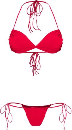 Amir Slama Set bikini a triangolo - Rosso