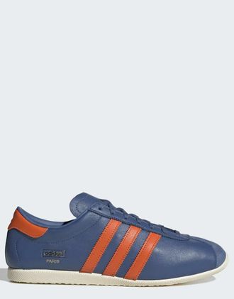 adidas Originals Paris - Scarpe blu crew/arancione craft