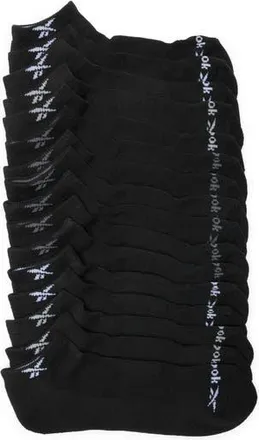 Reebok 8-Pack Half Terry Low Cut Socks in Black at Nordstrom Rack, Size 10-13