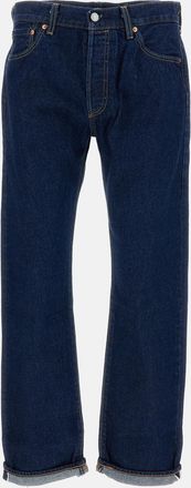 Levi's Iconic 501 Original Selvedge Jeans with Classic 5-Pocket Design