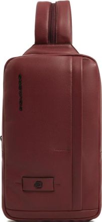 Piquadro Russel Sling Bag voor i Pad - Heren - Schoudertassen - Rood - ONE Size - Katoen - Tassen