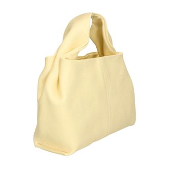 Notre-V Polly Handbag - Dames - Tassen - Geel - Maat: ONE Size Leer
