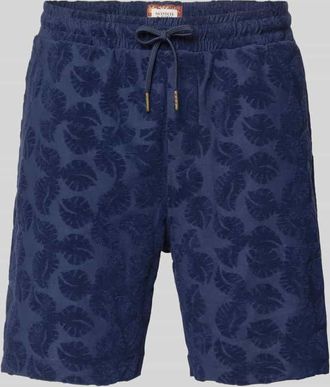 Scotch & Soda Relaxed Fit Shorts aus Frottee mit Ges&auml;&szlig;tasche in Marine, Gr&ouml;&szlig;e XXL