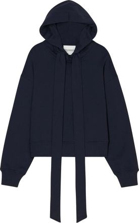Closed Strik met Strikdetail - Dames - Hoodies - Blauw - S - Hoodies & sweatvesten