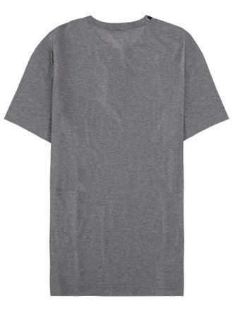 Dolce & Gabbana Heraldic Logo Cotton T-Shirt - Gray
